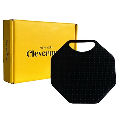 Cleverman Men's Face Scrubber – Silicone Cleansing Brush & Soft Massager