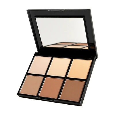 Palladio Beauty Definer Contour + Highlight Palette, Luminous