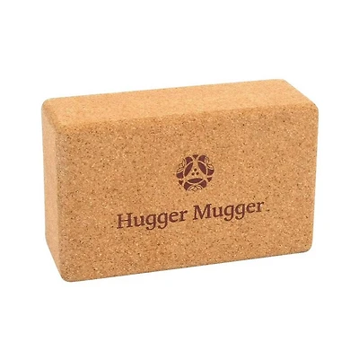 Hugger Mugger Cork Yoga Block 3.5" - CORK