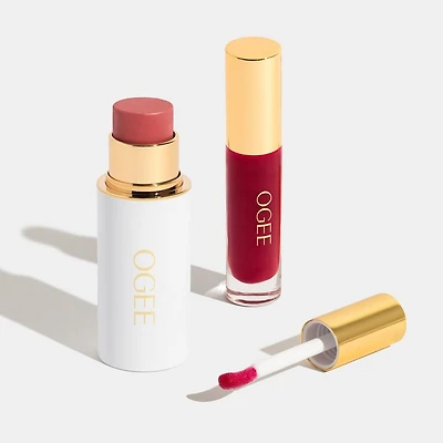 Ogee Midnight's Kiss Lip & Cheek Duo