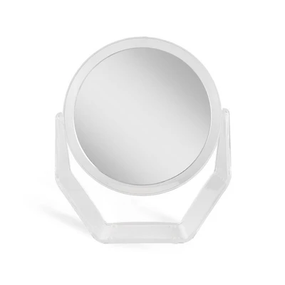 Zadro Countertop Makeup Mirror with 5X/1X Magnification