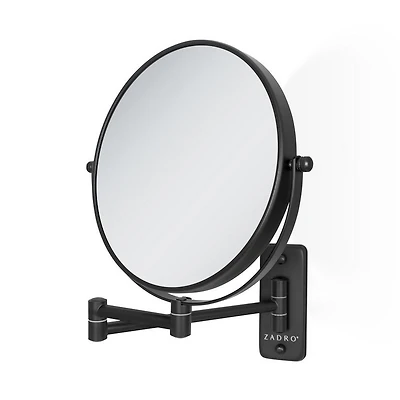 Zadro Wall Mounted Makeup Mirror with 8X/1X Magnification