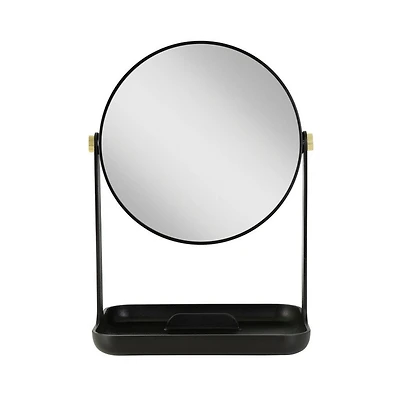 Zadro Makeup Mirror with 5X/1X Magnification, Tray & Phone Holder