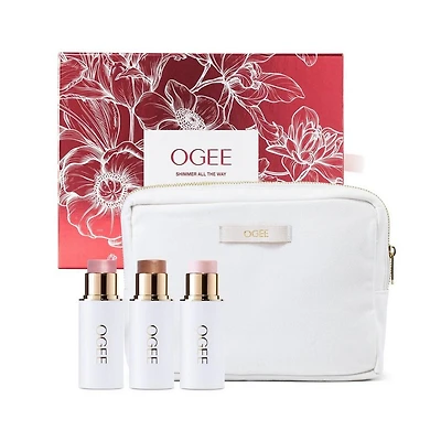 Ogee Shimmer All The Way Holiday Highlighter Set