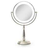 Zadro Classic Lighted Makeup Mirror with 5X/1X, Touch Control