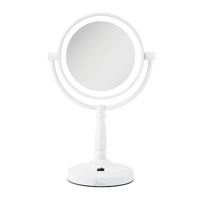 Zadro Cordless LED Lighted Makeup Mirror with 10X/1X