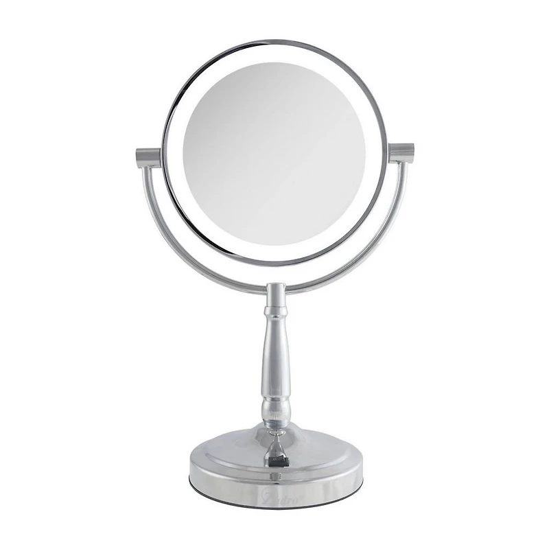Zadro Cordless LED Lighted Makeup Mirror with 10X/1X
