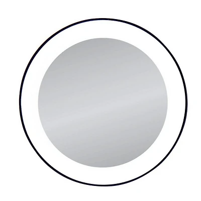 Zadro LED Lighted Travel Mirror with Magnification & Suction Cups