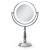 Zadro Classic Lighted Makeup Mirror with 5X/1X, Touch Control