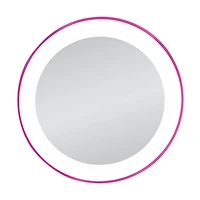 Zadro LED Lighted Travel Mirror with Magnification & Suction Cups - 10X Magnification