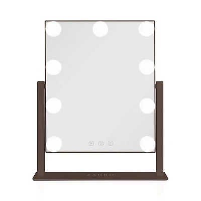 Zadro Hollywood LED Vertical Countertop Makeup Mirror