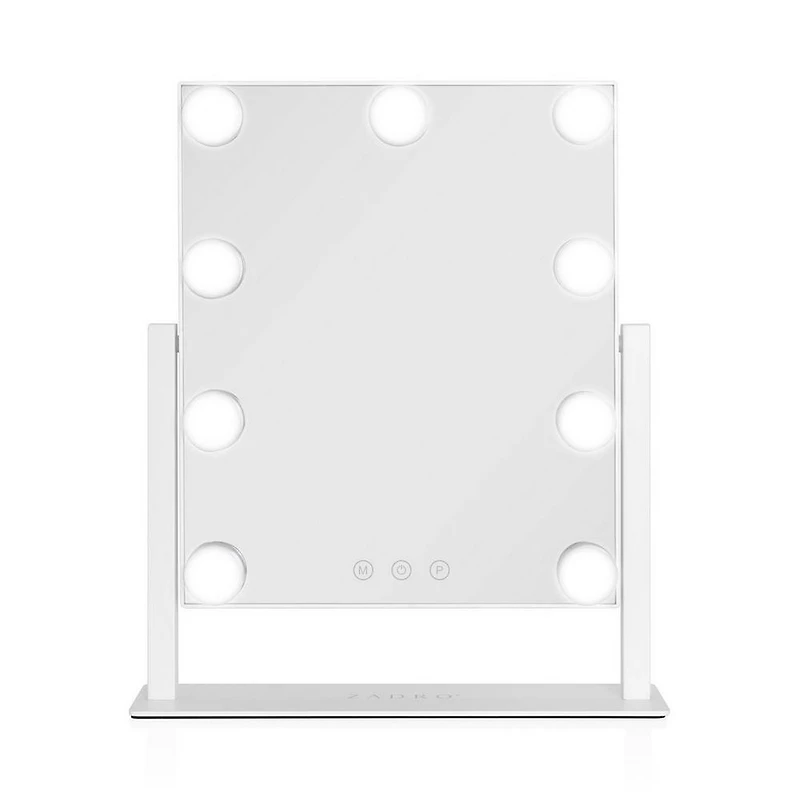 Zadro Hollywood LED Vertical Countertop Makeup Mirror