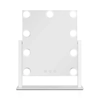 Zadro Hollywood LED Vertical Countertop Makeup Mirror