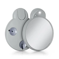 Zadro LED Lighted Compact Mirror with 10X, Suction Cups
