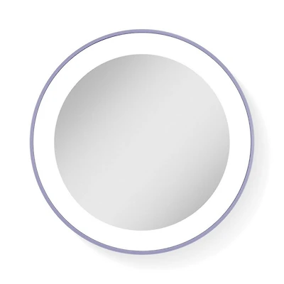 Zadro LED Ring Lighted Compact Mirror with 10X, Suction Cups