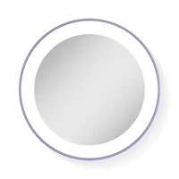 Zadro LED Ring Lighted Compact Mirror with 10X, Suction Cups