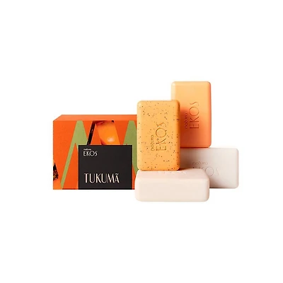 Natura Ekos TukumI Creamy and Exfoliating Soap Bar Set