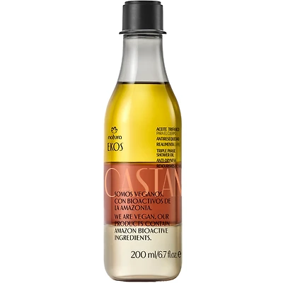 Natura Brazil Nut Triple Phase Body Oil – Hydrating & Nourishing with Castanha Oil, Vegan