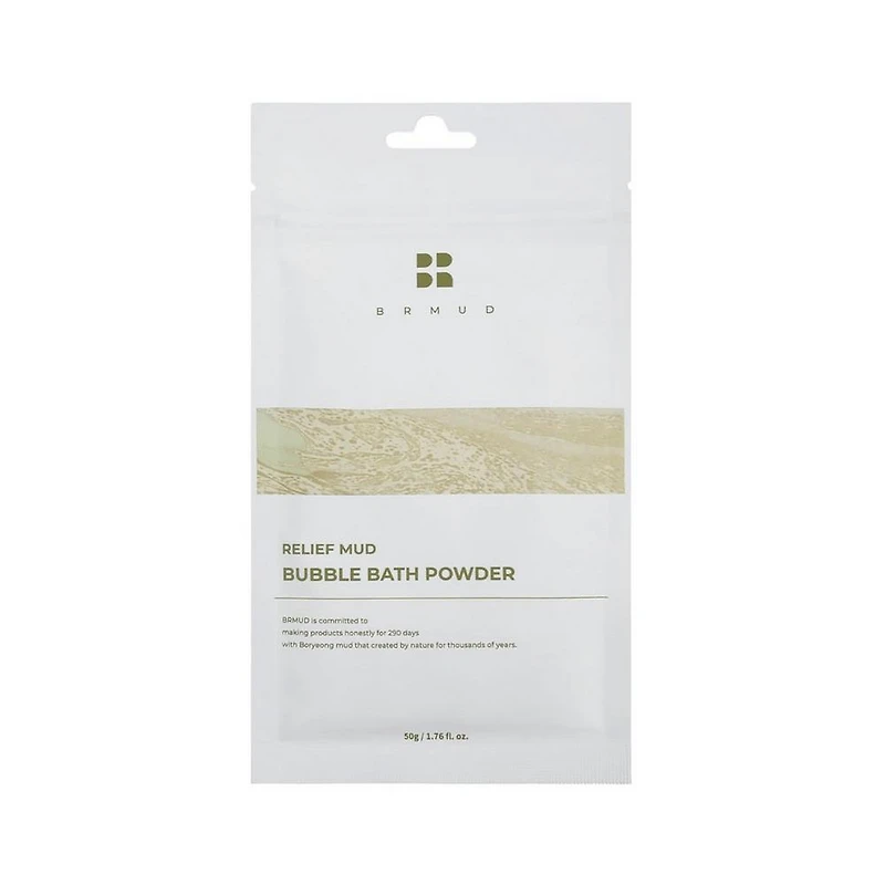 BRMUD Relief Mud Bubble Bath Powder - Single