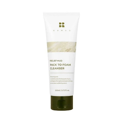 BRMUD Relief Mud Pack To Foam Cleanser