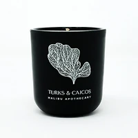 Malibu Apothecary Matte Black Votive - TURKS & CAICOS
