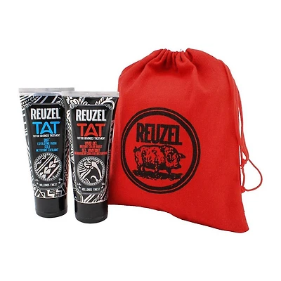 REUZEL TAT Buff Exfoliating Cleanser & Vivid Tattoo Gel Duo