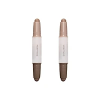 Merythod Double Contour Stick 2-Pack - Toffee Brown