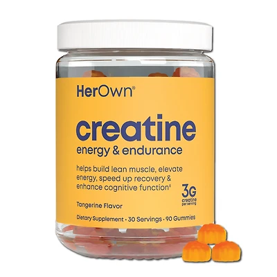 Her Own Creatine Gummies: For Energy and Endurance, Build Lean Muscle