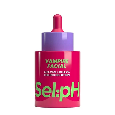 SelpH Vampire Facial AHA 25% + BHA 2% Peeling Solution