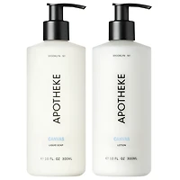 APOTHEKE Canvas Liquid Soap and Lotion Set