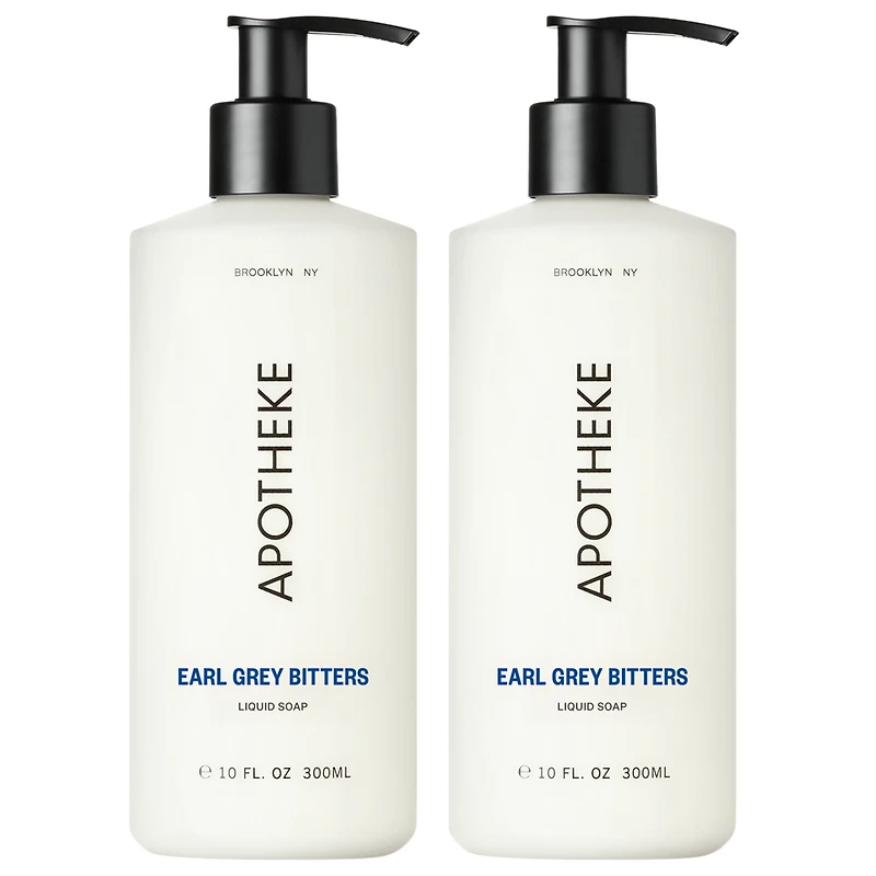 APOTHEKE Earl Grey Bitters Liquid Soap Set