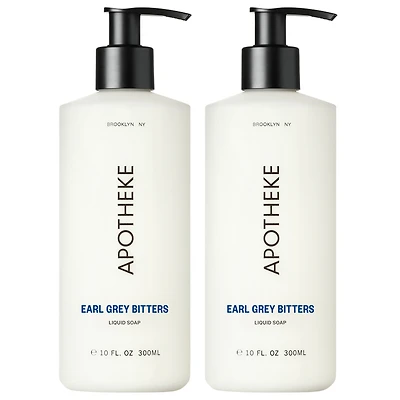 APOTHEKE Earl Grey Bitters Liquid Soap Set