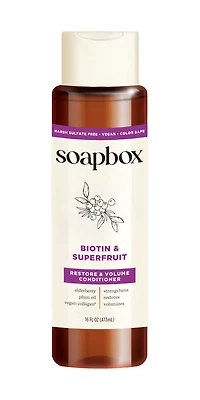 Soapbox Biotin & Superfruit Volumizing Conditioner - oz