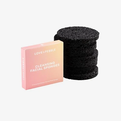 Love & Pebble Charcoal Facial Sponge