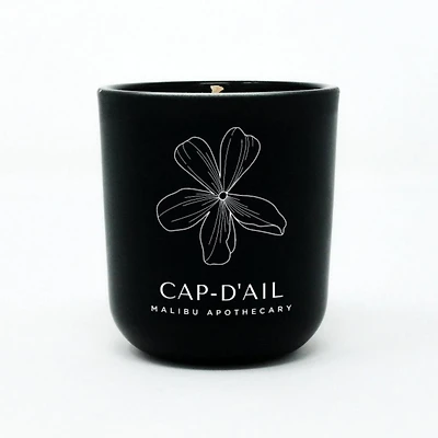 Malibu Apothecary Matte Black Votive - CAP-DAIL