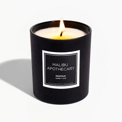 Malibu Apothecary Matte Black Candle - MONTAUK