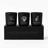 Malibu Apothecary Votive Discovery Set - CAP-D'AIL | FORMENTERA | WAILEA