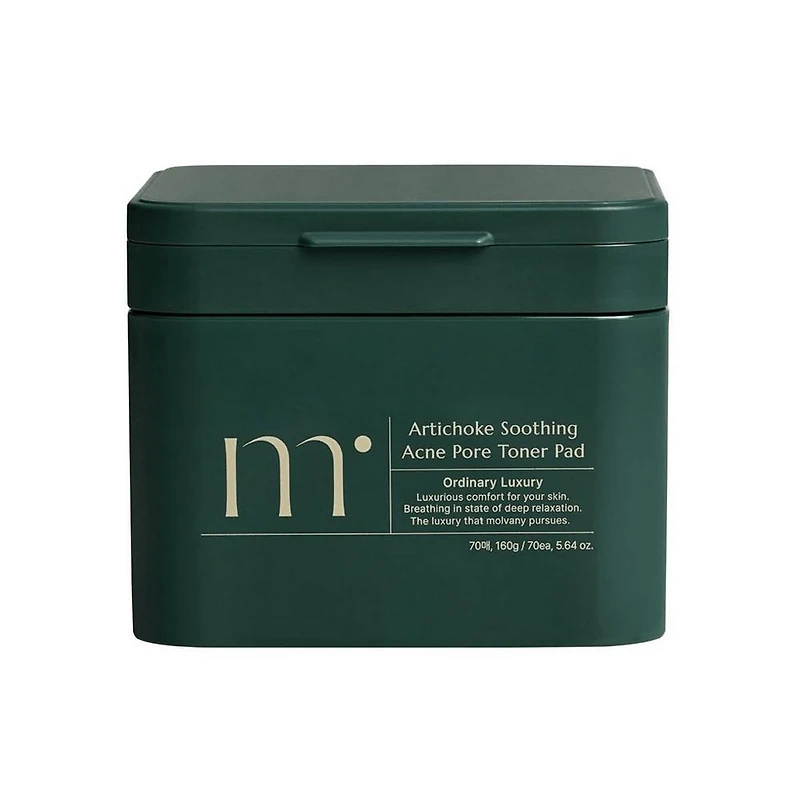 Molvany Artichoke Soothing Affect Pore Toner Pad