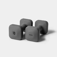 WeGym SafeGrip Dumbbells - Slate - 10 LB