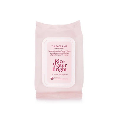 The Face Shop Rice Water Bright Cleansing Facial Wipes