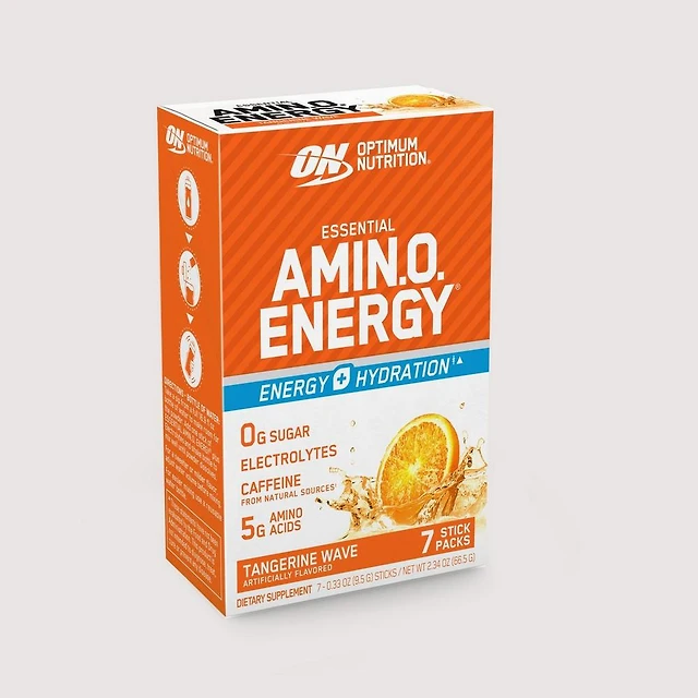 Optimum Nutrition Amino Energy Stickpacks - Tangerine Wave
