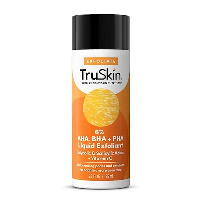 TruSkin AHA BHA Toner with PHA & Vitamin C