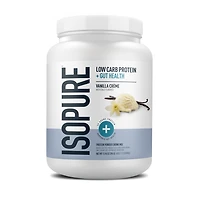 Isopure Protein Protein + Gut Health - Vanilla Creme