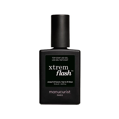 Manucurist Xtrem Flash, Long-Lasting, Gel Nail Polish Top Coat