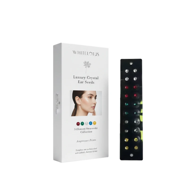 White Lotus Beauty Luxury Crystal Ear Seeds