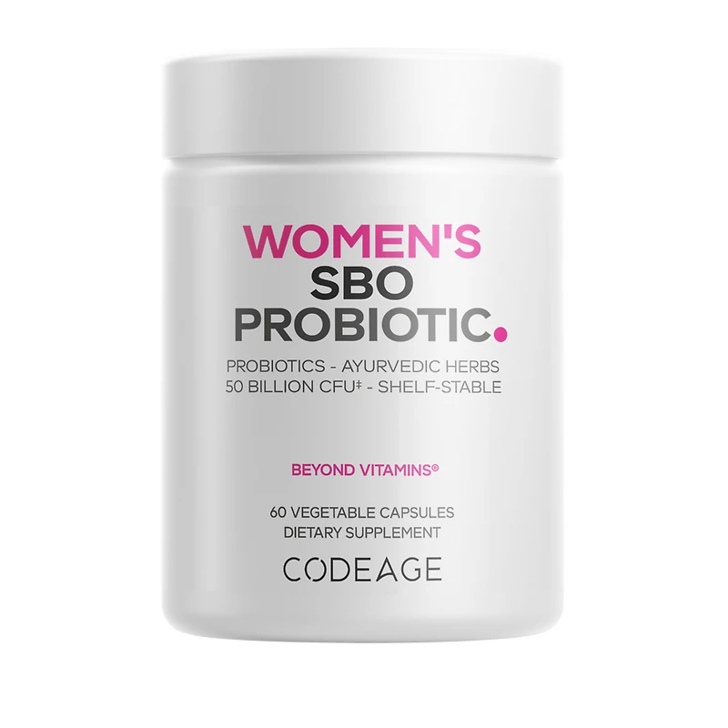 CODEAGE Women’s SBO Probiotic with Fermented Botanicals