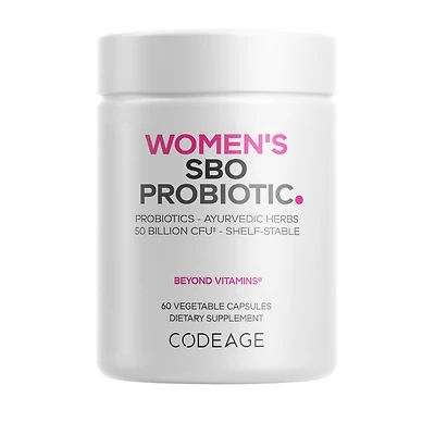 CODEAGE Women’s SBO Probiotic with Fermented Botanicals