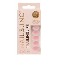 Nails Inc. NailingLife Totally Taylor Classic Pink Press-On Nails