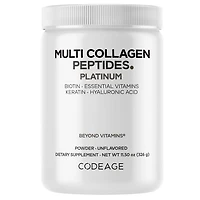 CODEAGE Multi Collagen Platinum with Vitamins, Keratin & Hyaluronic Acid