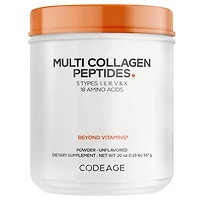 CODEAGE Multi Collagen Peptides with Types I, II, III, V & X